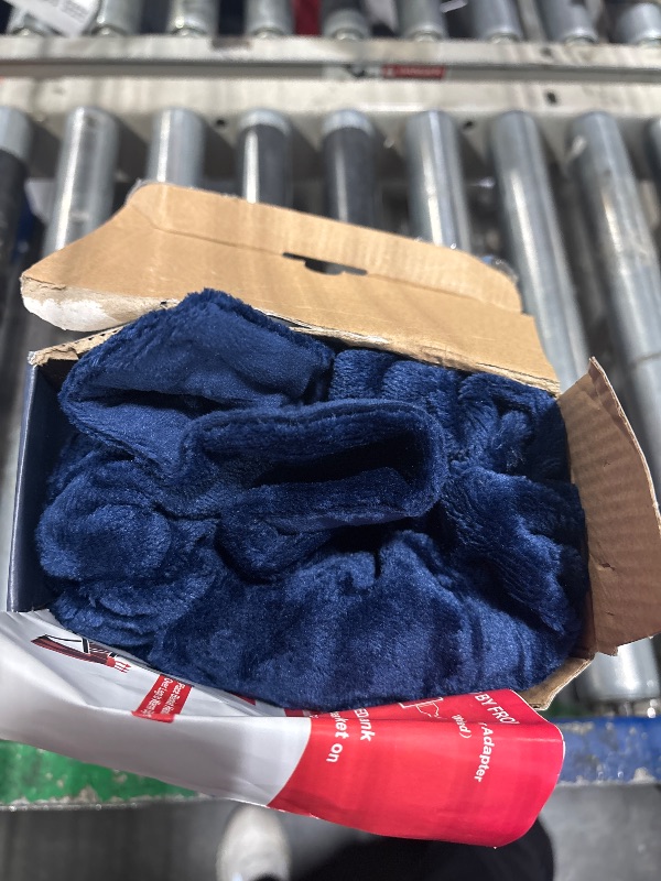 Photo 1 of Portable Cordless Heated Blanket for Stadium, Rechargeable USB Heated Throw Blanket for Outdoor, 3 Heat Settings Electric Heated Blanket for Office, Camping, 58”x 38” (Battery Pack Not Included)