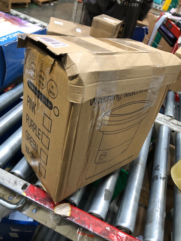 Photo 1 of Portable Washing Machine, Mini 15L Foldable Washer and Dryer with 3 Modes Deep Cleaning, Upgraded Small Collapsible Laundry for Travel, Sutiable for Underwear,Baby Clothes,Socks or Other Small Items