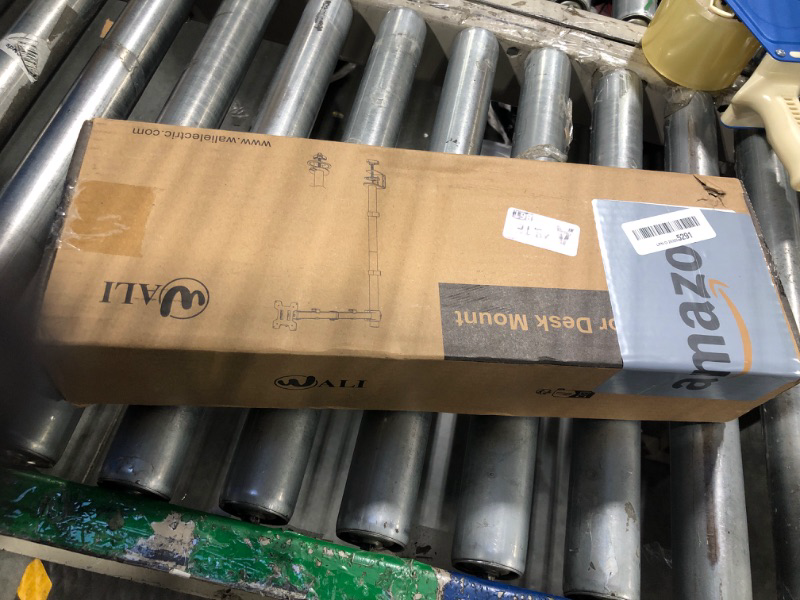 Photo 1 of WALI Tall Monitor Stand Desk Mount, Single Extra Tall Monitor Arm Bracket for Computer Screen up to 32 inch, 22lbs (M001XL-W), White