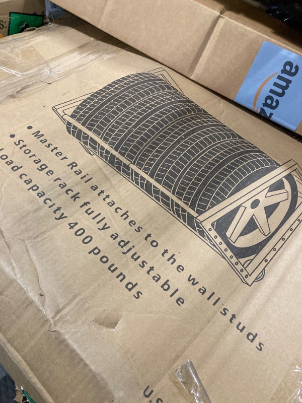 Photo 1 of LOBUNS Tire Display Rack Floor-Standing Car Tire Storage Rack,Tire Rack for Garage, Heavy Duty Tire Rack, Rolling Tire Shelf, Car Tire Stand with Wheels, Workshop Shelving, 127x60x60cm, Orange