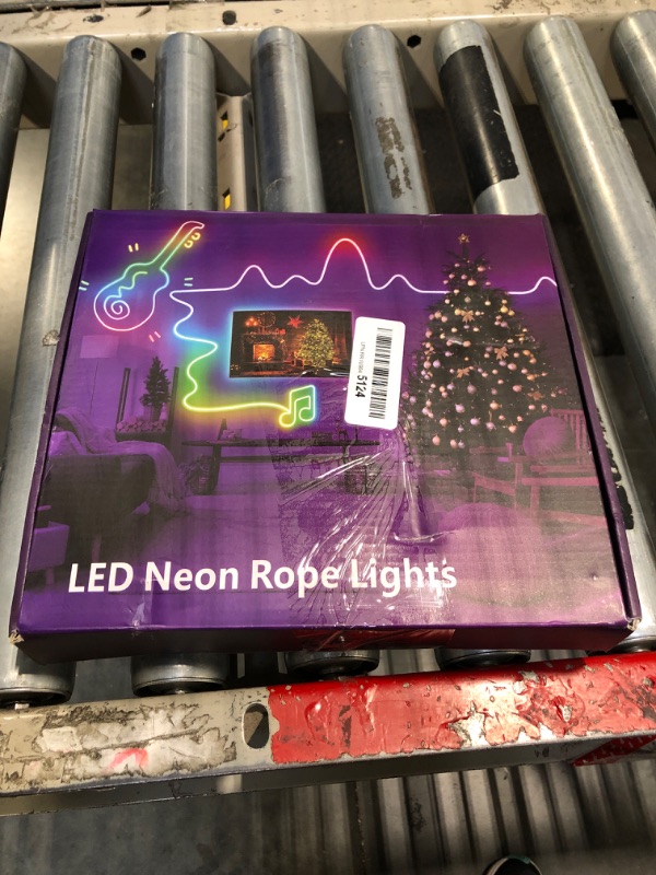 Photo 1 of 50Ft Neon Rope Lights,Flexible Led Rope Lights Control with App/Remote,Multiple Modes Rope Lights,IP65 Outdoor RGB Led Neon Lights Waterproof,Music Sync Gaming Led Neon Light Strip for Bedroom Decor