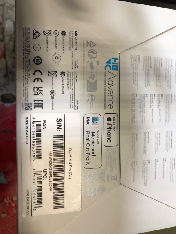 Photo 1 of DJI Mini 4 Pro (DJI RC-N2)