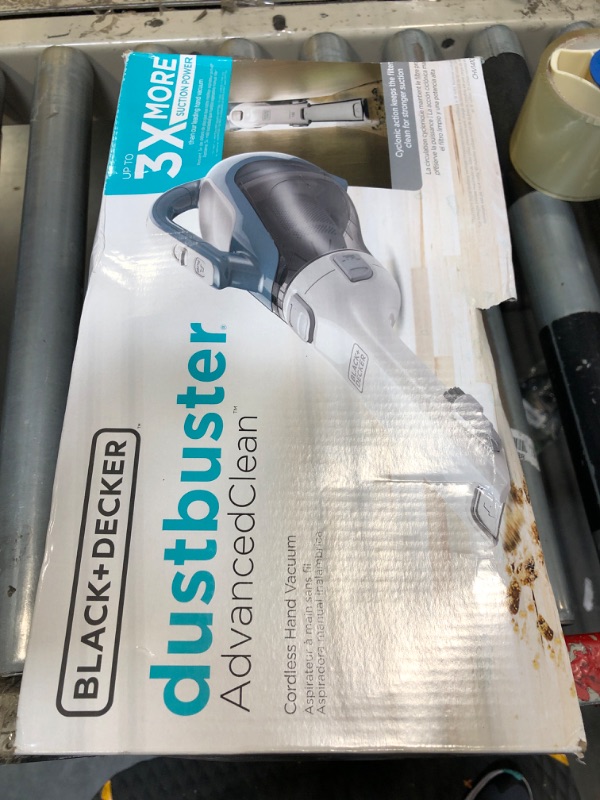 Photo 2 of BLACK+DECKER dustbuster AdvancedClean Cordless Handheld Vacuum