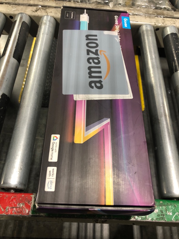 Photo 1 of Govee RGBIC LED Strip Lights 16.4ft with Covers, Smart LED Lights for Bedroom Work with Alexa and Google Assistant, LED Diffuser Channel with LED Christmas Lights, Skirting Lines, Studio, Cabinet