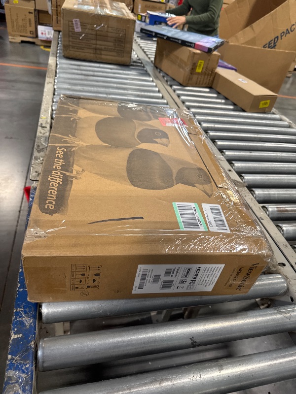 Photo 1 of ViewSonic VA2447-MH 24 Inch Full HD 1080p Monitor with Ultra-Thin Bezel, Adaptive Sync, 75Hz, Eye Care, and HDMI, VGA Inputs for Home and Office