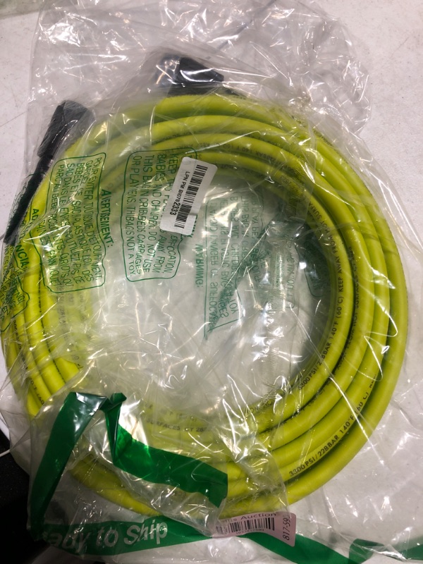 Photo 2 of RYOBI RY31HPH01 1/4 in. x 35 ft. 3,300 PSI Pressure Washer Replacement Hose