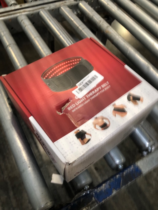 Photo 1 of Red Light Therapy for Body, Infrared Light Therapy for Shoulder Waist Muscle Pain Relief, Upgraded 3 in 1 Led Beads, 660nm Red Light &850nm Near Infrared Light Therapy Belt Wrap Timer Remote Control