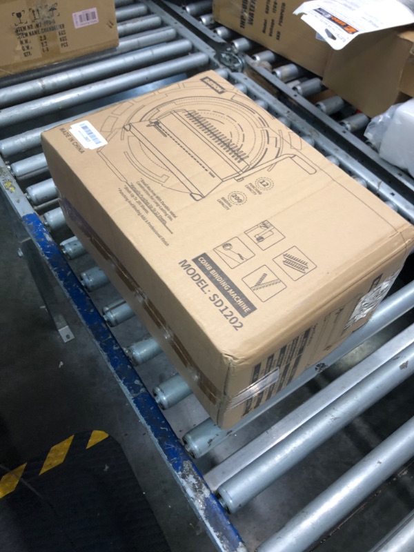 Photo 1 of RAYSON SD1202 Binding Machine with Combs Set - 19 Hole Comb Binder Punching or Binding