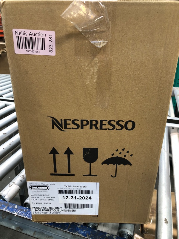 Photo 1 of ***USED***PARTS ONLY***Nespresso Vertuo Plus Deluxe Coffee and Espresso Maker by De'Longhi, Matte Black