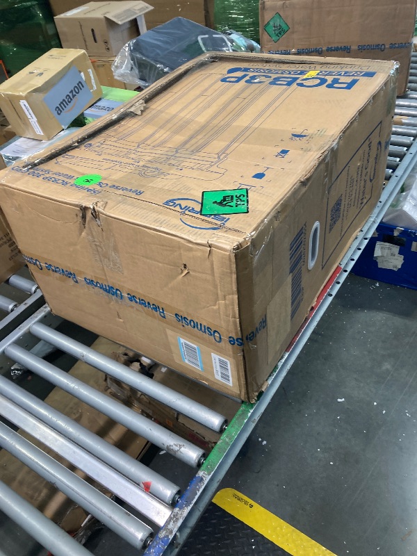 Photo 1 of iSpring RCB3P Reverse Osmosis RO Water Filtration System, 300 GPD, Tankless, for Residential and Light Commercial Usage,TDS Reduction, with Booster Pump and Pressure Gauge