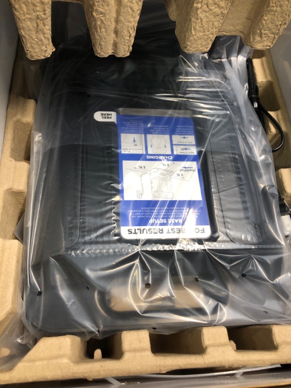 Photo 1 of Shark RV1001AE IQ Robot Self-Empty XL, Robot Vacuum with IQ Navigation, Home Mapping, Self-Cleaning Brushroll, Wi-Fi Connected, Works with Alexa, Black