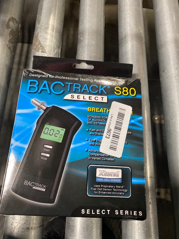 Photo 2 of BACtrack S80 Breathalyzer | Professional-Grade Accuracy | DOT & NHTSA Approved | FDA 510(k) Cleared | Portable Breath Alcohol Tester for Personal & Professional Use