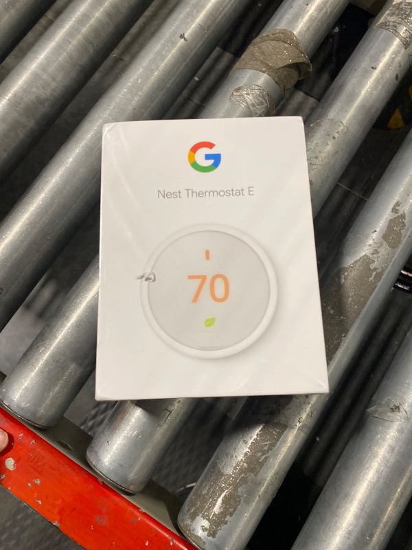 Photo 1 of Google Nest Thermostat - Programmable Smart Learning Thermostat with Easy Installation and Trim Kit Bundle, White
