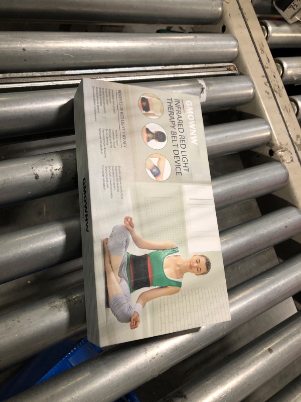 Photo 1 of Red Light Therapy Belt, Infrared Light Therapy for Body, Wearable Wrap with Timer for Back Shoulder Waist Muscle Pain Relief, Improve Joint Inflammation, Red Light Therapy for Body