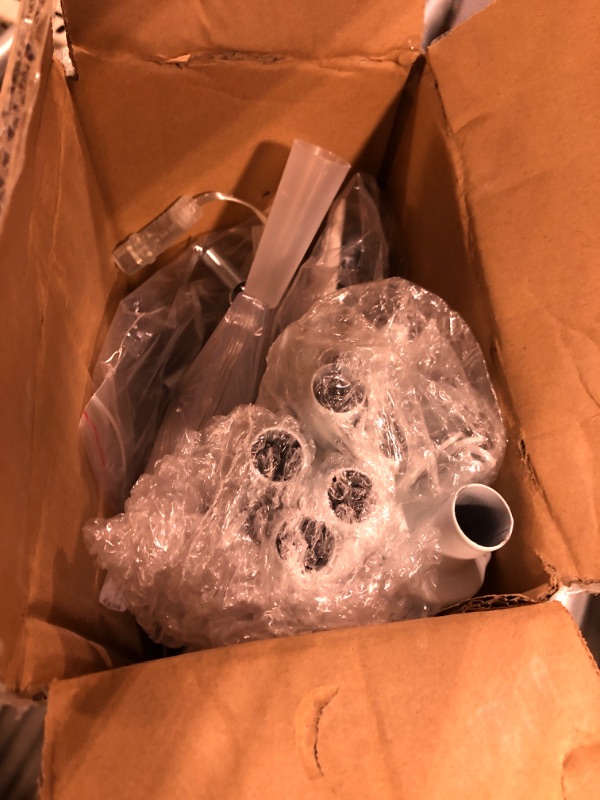 Photo 1 of HOLILLUMA 7FT Outdoor Christmas Tree, RGB Color Changing Prelit Smart Cone Christmas Tree with Lights, App&Remote Control, DIY Multi-Color Lightshow with Music Sync, Christmas New Year Decoration