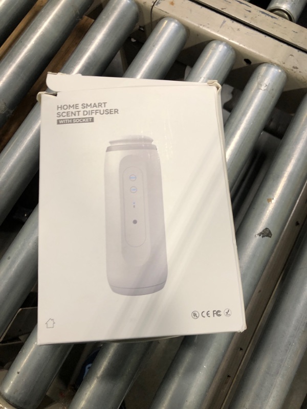 Photo 1 of MQLMF Plug in Diffuser,Bluetooth App/Buttons,Sensor Night Light,600 Sq Ft,Waterless Diffuser,Essential Oil Plug in Wall Diffuser?Home Luxury Scents Diffuser?Hotel Collection Diffuser - Pearl White