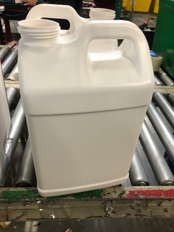 Photo 1 of 2 Pack 1 Gallon Clear Plastic Jugs with Lids, Water Jug Storage Containers with Ergonomic Handle, HDPE Containers for Water, Sauces, Beverage, Soaps, Liquids