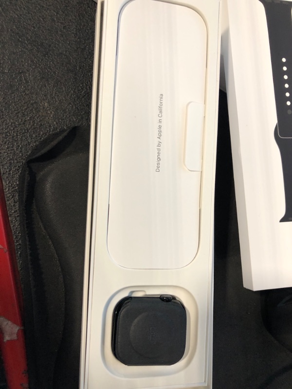 Photo 1 of Apple Watch Series 10 [GPS 42mm case] Smartwatch with Jet Black Aluminium Case with Black Sport Band - M/L. Fitness Tracker