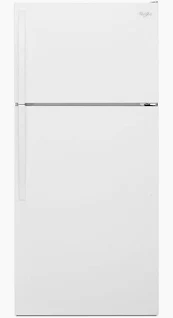 Photo 1 of  14.3-cu ft Top-Freezer Refrigerator (White)