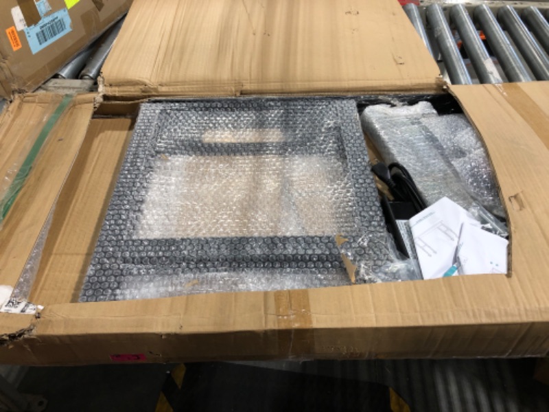 Photo 1 of GarveeTech Heavy Duty Work Bench, 48" Adjustable Height Workbench with Power Outlets & Wheels, 2200 LBS Load Capacity Hardwood Work Bench Table for Workshop, Garage, Office, Home