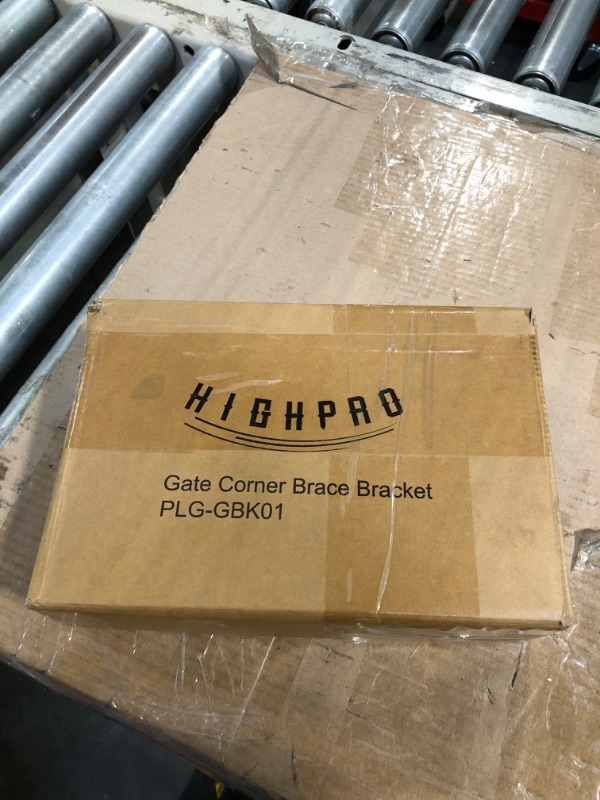 View 3 of Highpro 2 Pack Gate Corner Brace Bracket Gate Kit,Wooden Fence Gate Hinges No Sag Frame Kit for Shed Doors, Driveway Gates, Corral Gates, Wood Windows