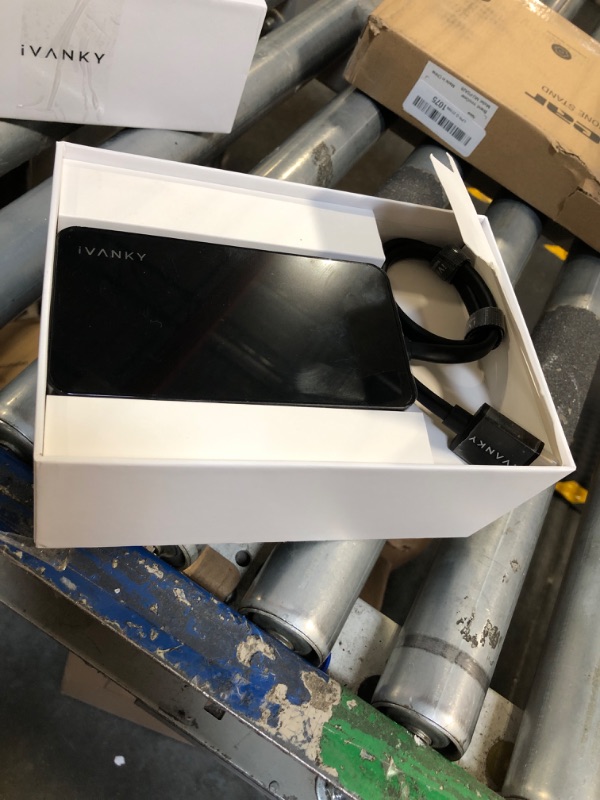 Photo 1 of iVANKY FusionDock 1+ MacBook Pro Docking Station with 180W Power Adapter, 12-in-1 Dual 4K@60Hz USB C Dock for MacBook Pro/Air Thunderbolt 3/4 Dock HDMI 2.0, 96W PD, 6 USB, 2.5Gbps Ethernet SD/TF Audio