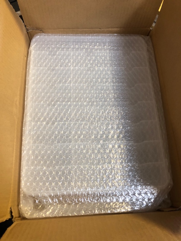 Photo 1 of KISLANE Double Sided Storage Case for 46 Toy Cars, Matchbox Cars, Portable Transparent Storage Case with 46 Compartments, Case Only (Transparent)…