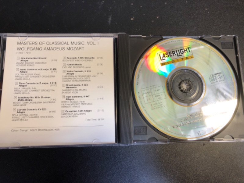 Photo 1 of Masters Of Classical Music: Mozart