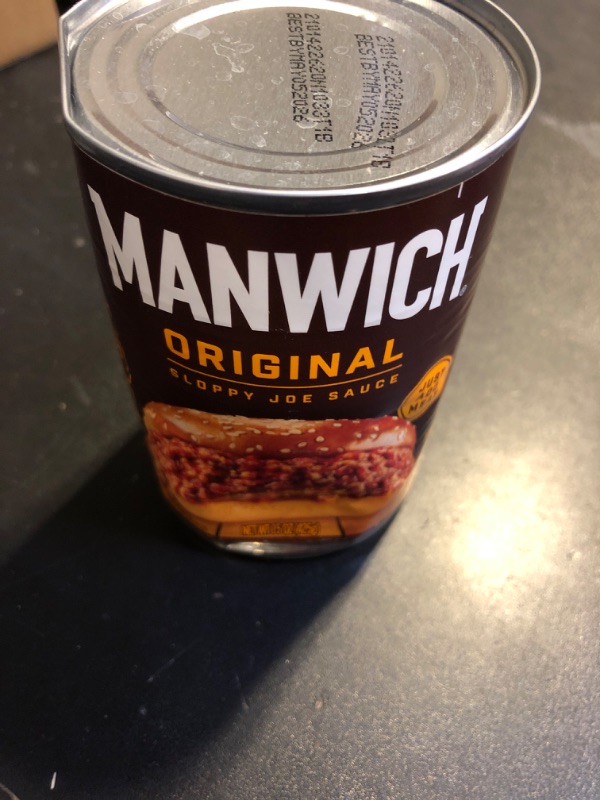 Photo 1 of Manwich Sloppy Joe Sauce, Original - 15 oz EXP MAY 5/2026