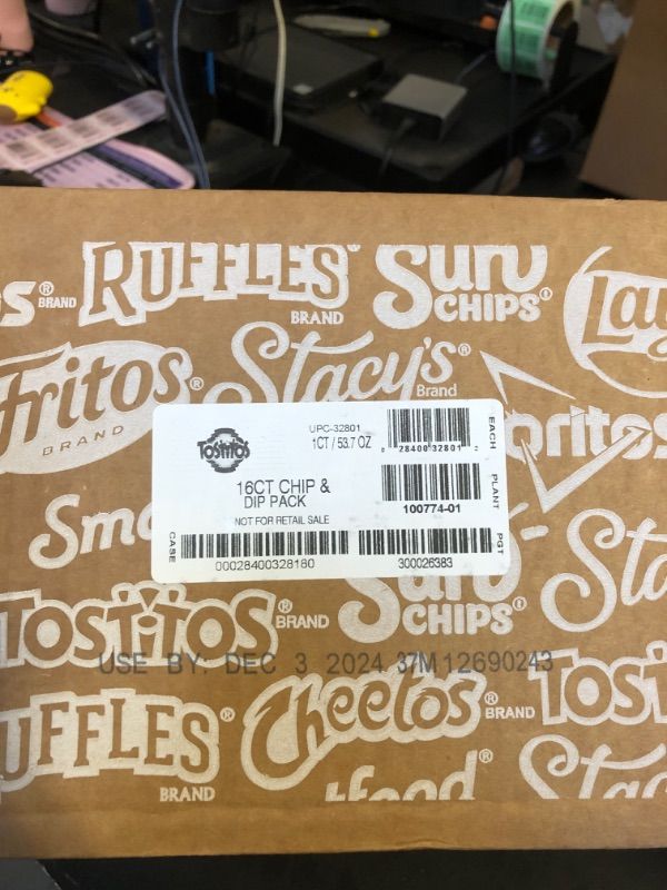 Photo 4 of Tostitos Chip & Salsa Variety Pack 16 Count
 EXP JULY 16 2024
