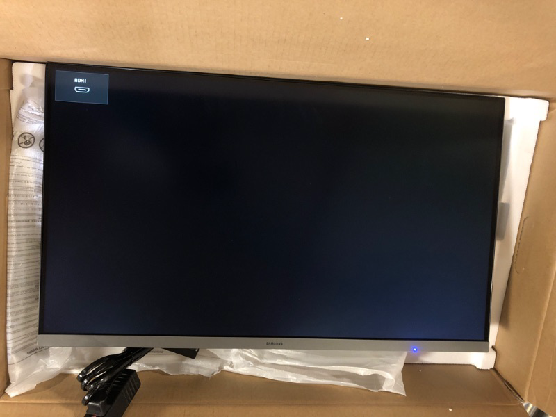 Photo 1 of SAMSUNG 27-Inch S33GC Series Business Essential Computer Monitor, IPS Panel, Tilt Only Display Stand, 100Hz, HDMI and DisplayPort, AMD FreeSync, Advanced Eye Care LS27C332GANXZA, 2023