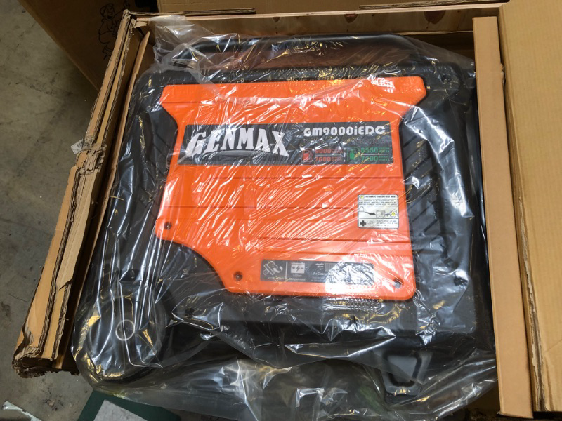 Photo 2 of GENMAX Portable Generator, 9000W Super QuietDual Fuel Portable Engine with Parallel Capability, Remote/Electric Start, Ideal for Home backup power.EPA &CARB Compliant (GM9000iEDC)