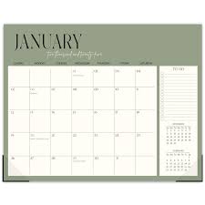 Photo 1 of Guasslee Large Desk Calendar 2025, 18-Month Large Hanging Desk/Wall Calendar From 2025 Jan-2026 June, 17" X 22" School Year Monthly Planner With Thick Paper For Office Home School Organizing