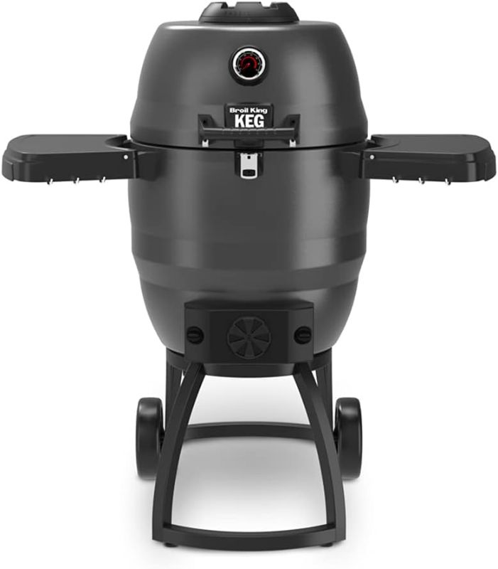 Photo 1 of Broil King Keg 5000 Kamado Charcoal Grill - Premium Metallic Grey Smoker and BBQ
