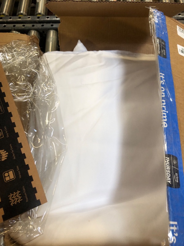Photo 1 of BRILLMAX 6 Pack White Tablecloths for 8 Foot Rectangle Tables 90 x 156 Inch - 8ft Rectangular Bulk Linen Polyester Fabric Washable Long Clothes for Wedding Reception Banquet Party Buffet Restaurant