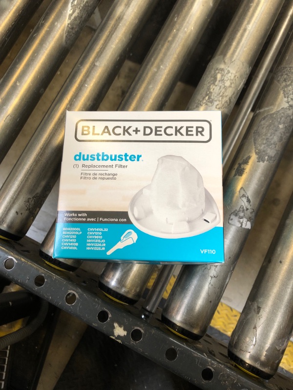 Photo 2 of Black+Decker Dustbuster Vacuum Filter For Cleaning 1 pk