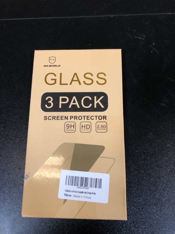 Photo 2 of [3-Pack]-Mr.Shield for LG Premier Pro Plus [Shorter Fit for Case Version] [Tempered Glass] [Japan Glass with 9H Hardness] Screen Protector with Lifetime Replacement