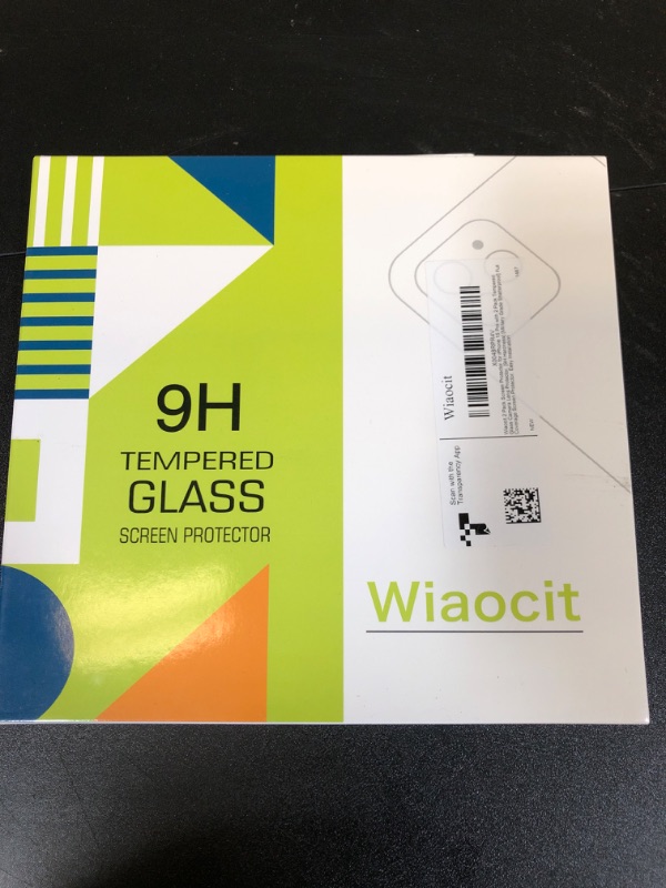 Photo 2 of Wiaocit 2 Pack Screen Protector for iPhone 15 Pro with 2 Pack Tempered Glass Camera Lens Protector, [9H Hardness] [Military Grade Shatterproof] Full Coverage Screen Protector, Easy Installation