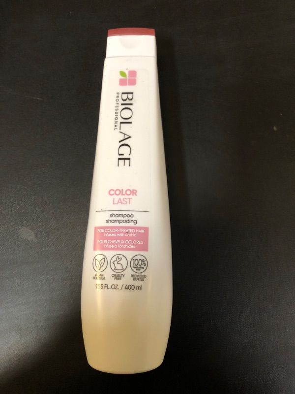 Photo 2 of Biolage Color Last Shampoo | Helps Protect Hair & Maintain Vibrant Color | For Color-Treated Hair | Paraben & Silicone-Free | Vegan | Cruelty Free | Color Protecting Salon Shampoo 13.5 Fl Oz (Pack of 1)