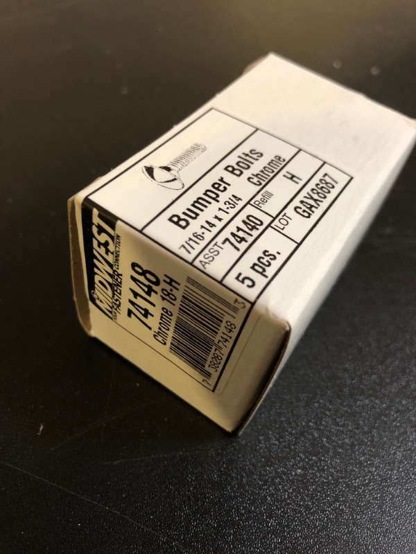 HardtoFind Fastener 014973133801 Bumper Bolts, 7/1614 x 13/4, Piece