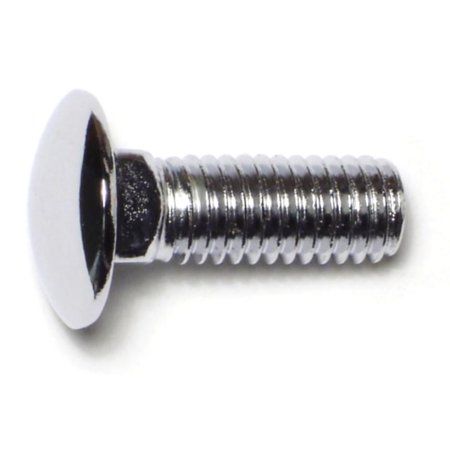 Photo 1 of 7/16 -14 X 1-1/4 Chrome Grade 5 Carriage Head Bumper Bolts CBS5-232 (5 Pcs.)