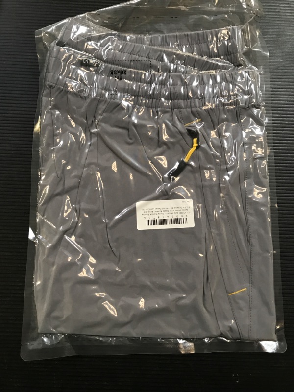 Photo 1 of BIYLACLESEN Men's Workout Running Shorts with Zipper Pockets Quick Dry Lightweight Breathable Gym Shorts 4XL