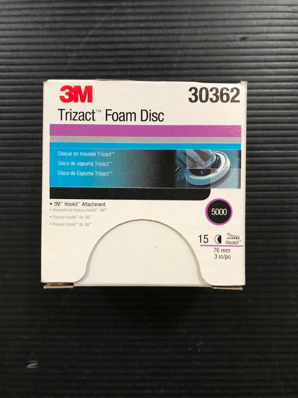 Photo 1 of 3M Trizact Hookit Foam Disc