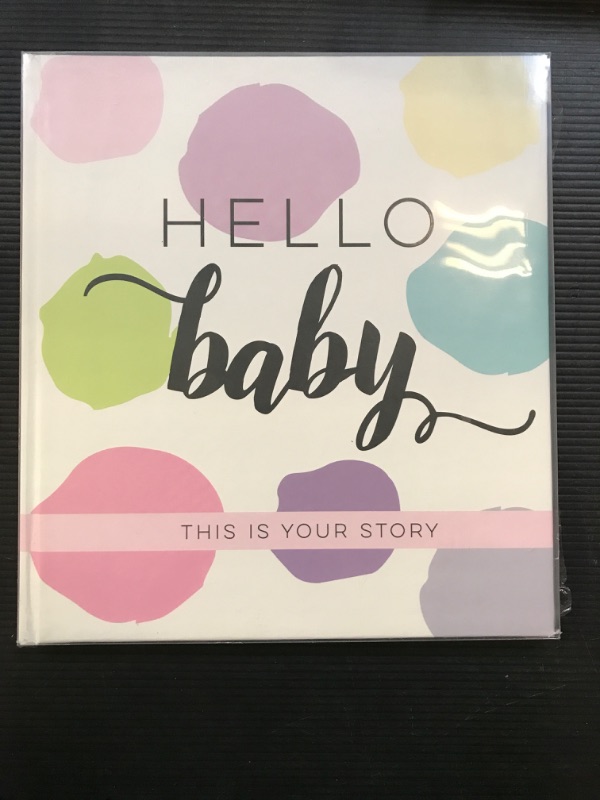 Photo 1 of Memory Baby Book Girl 52 Pages Birth to Five Years, Focused on Baby by Bobee