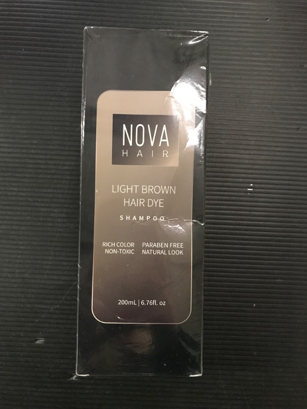 Photo 2 of QUAAM Nova Dye Shampoo,Nova Instant Dye Shampoo,Nova Instant Dye Shampoo for Men & Women (Light Brown)