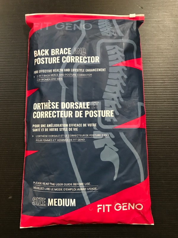 Photo 3 of Back Brace and Posture Corrector for Women and Men, Back Straightener Posture Corrector, Scoliosis and Hunchback Correction, Back Pain, Spine Corrector, Support, Adjustable Posture Trainer, Medium (Waist 34-41 Inch)