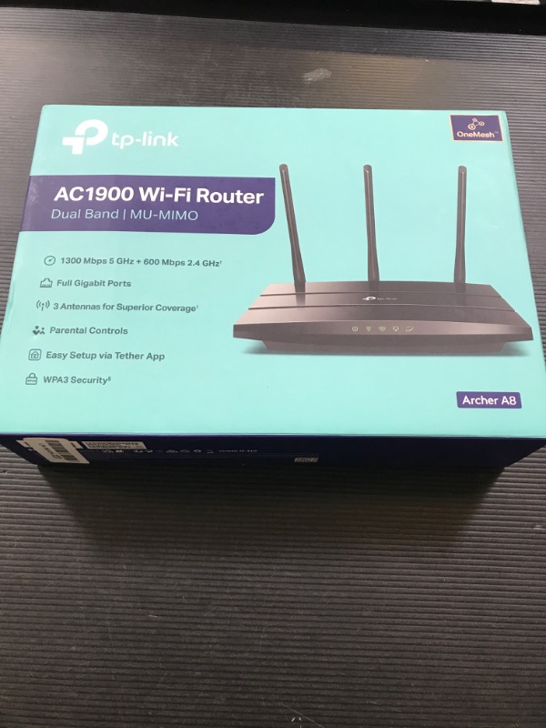 Photo 3 of TP-Link Archer A8 AC1900 MU-MIMO Wi-Fi Router