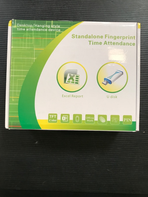 Photo 3 of HapAttend Time Clock, Time Clocks for Employees Small Business with Fingerprint, RFID and PIN, Standalone Biometric Time Attendance Punch Machine with 5 RFID Cards (0 Monthly Fees)