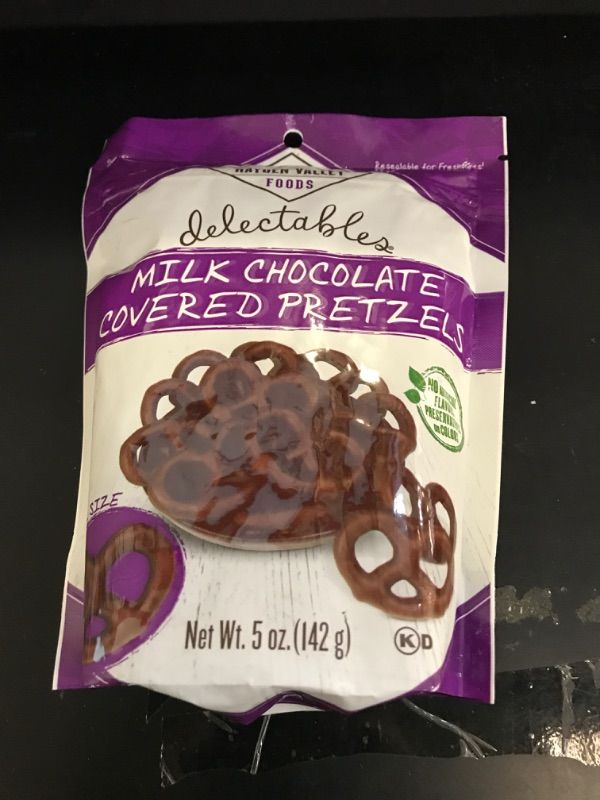 Photo 2 of Hayden Valley Foods Milk Chocolate Covered Pretzels - 5oz Resealable Bag - Gourmet Flavored Pretzels