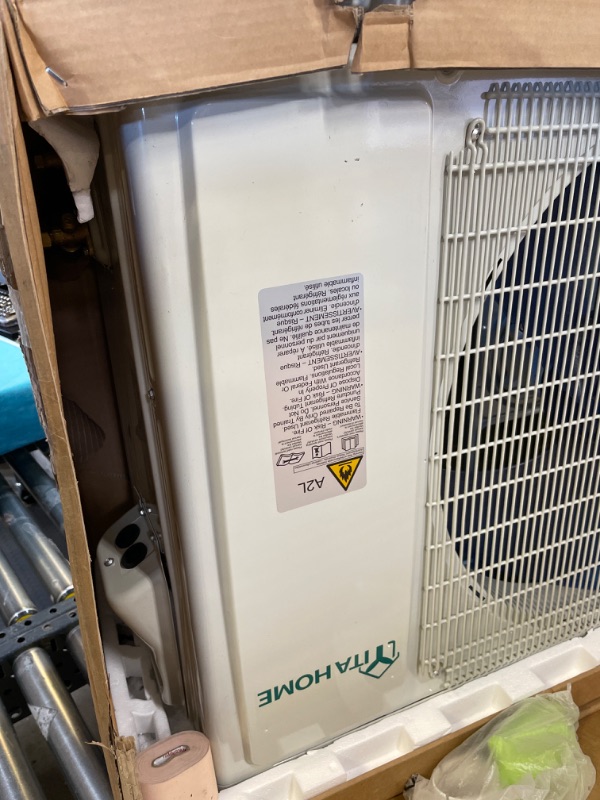 Photo 1 of 18000 BTU Mini Split Air Conditioner Heat Pump System 208-230V Ductless AC Cool
